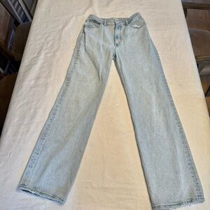 Abercrombie and Fitch A&F The 90s Relaxed Jean High Rise 28 6L 6 L Curve Love